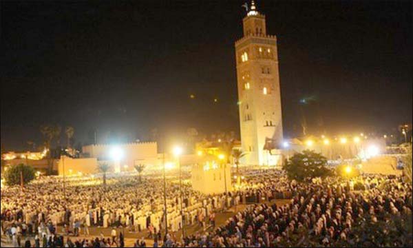 مسجد الكتبية بمراكش يستقطب 80 ألف مصل في ليلة القدر