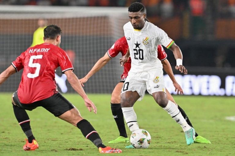 مصر تتعادل مع غانا في كأس إفريقيا