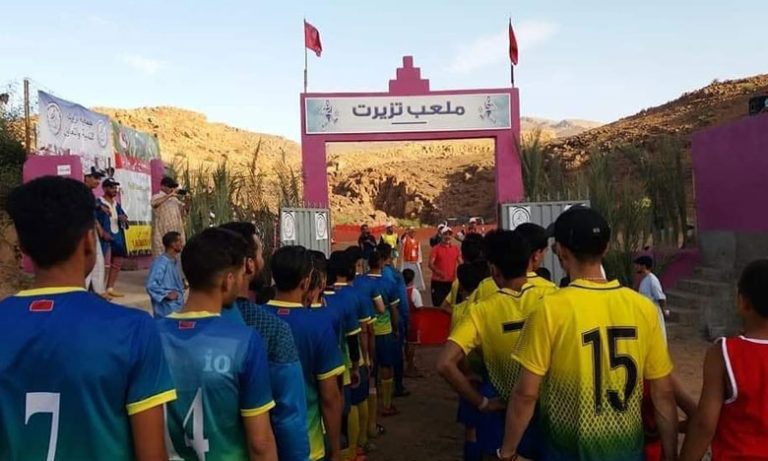 ملعب "الموت" بتارودانت تطلب إصلاحه 20 مليون سنتيم بمساهمة السكان