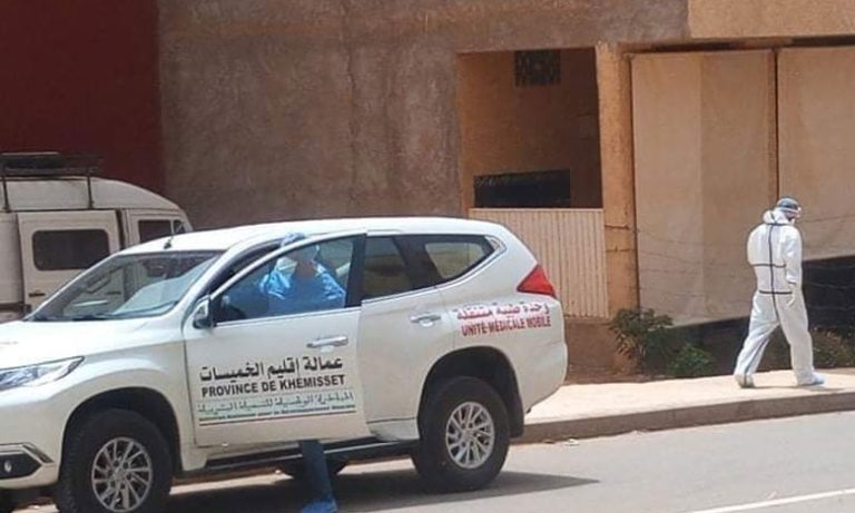 منع حركة النقل بالكامل من جميع الاتجاهات نحو جماعة آيت يدين شمال الخميسات