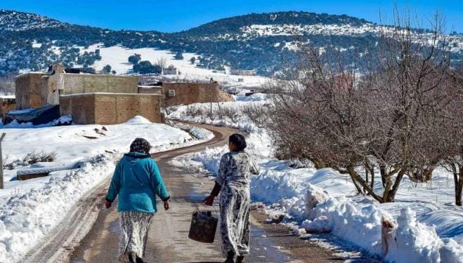 موجة برد ودرجات حرارة دنيا تصل إلى ناقص 1 ابتداء من الاثنين