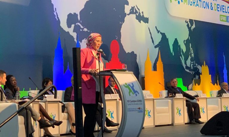 نزهة الوفي تجدد بكيتو التزام المغرب الراسخ بإنشاء مرصد إفريقي حول الهجرة