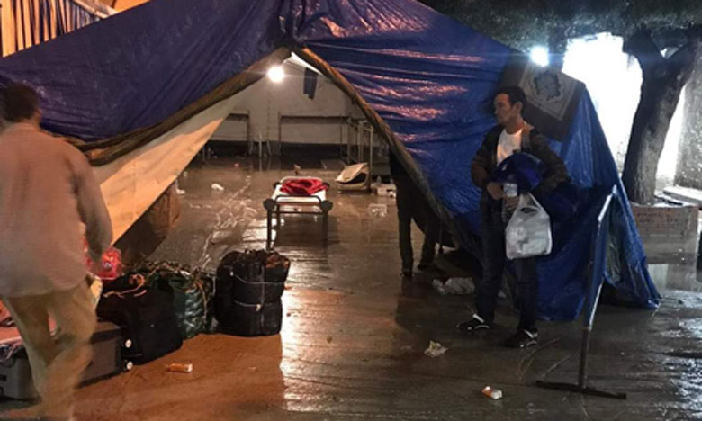 هيئة حقوق تدعو إلى معاملة مغاربة عالقين في مليلية المحتلة بشكل إنساني