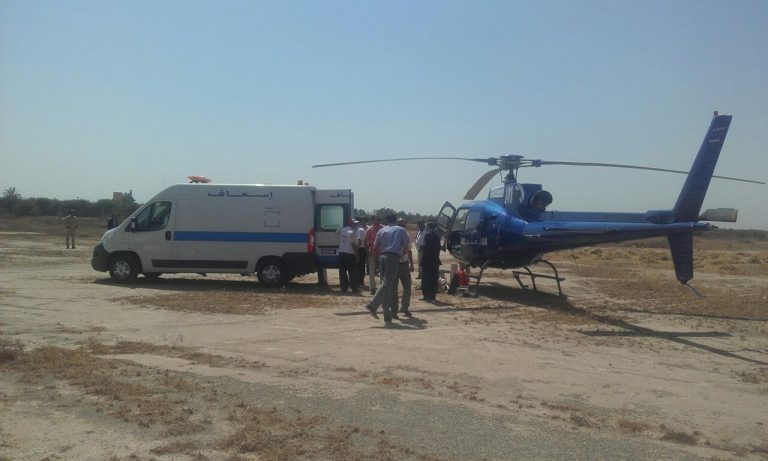 وارزازات: نقل طفل في حالة صحية حرجة عبر مروحية طبية إلى مراكش