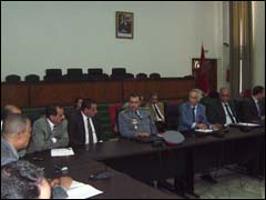 والي جهة مكناس تافيلالت يشرك جمعيات المجتمع المدني في المقاربة الأمنية والي جهة مكناس تافيلالت أثناء اللقاء التحسيسي