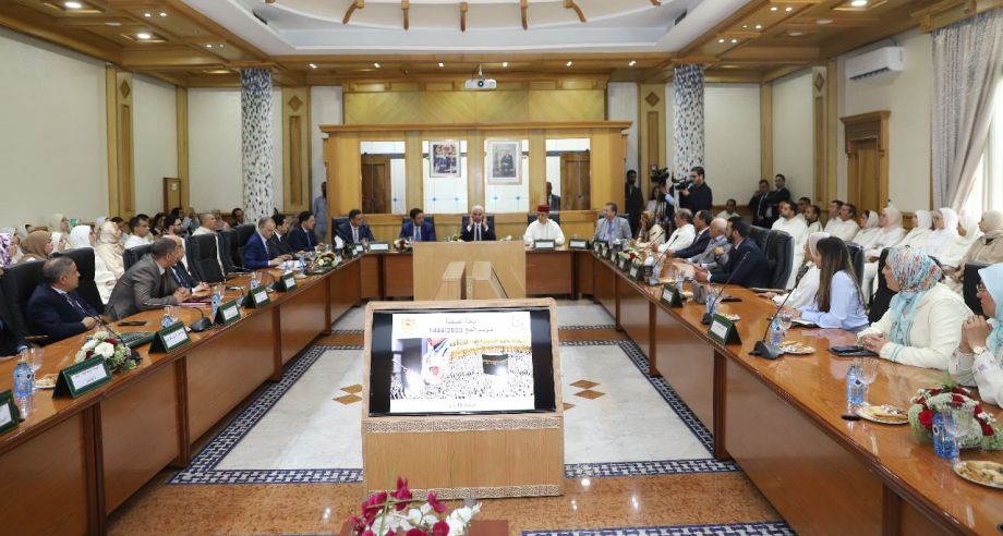 الرباط .. استقبال أعضاء البعثة الصحية للحج