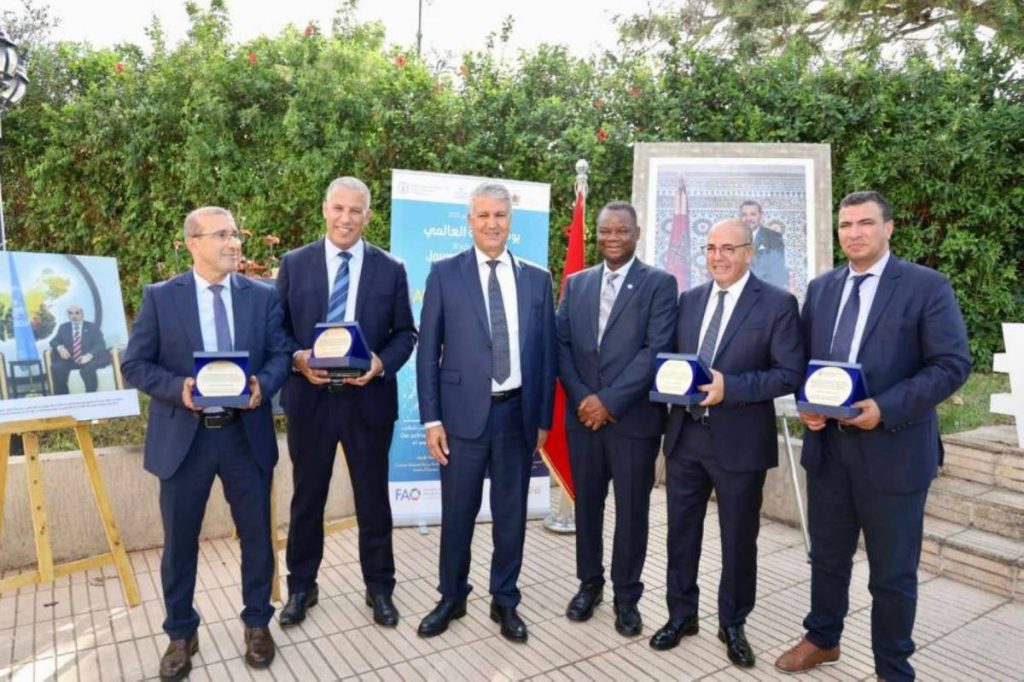 المغرب يحتفي بيوم الأغذية العالمي تحت شعار "المياه هي الحياة.. المياه هي الغذاء" المغرب يحتفي بيوم الأغذية العالمي تحت شعار "المياه هي الحياة.. المياه هي الغذاء"