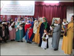 حملة إعذار أطفال من أسر معوزة بسيدي مومن بالبيضاء صورة تذكارية لإحدى لحظات الحفل