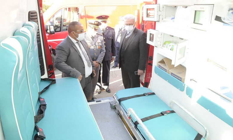 مجلس جهة مراكش يقتني 20 سيارة إسعاف مجهزة بتقنيات حديثة خاصة بمرضى "كوفيد-19"