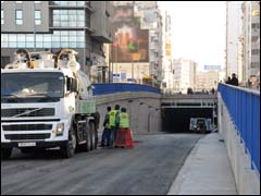 آخر اللمسات على نفق دكار بالبيضاء قبل انطلاقه في مارس المقبل نسبة تجاوزت الأشغال فيه 98 في المائة بنفق دكار