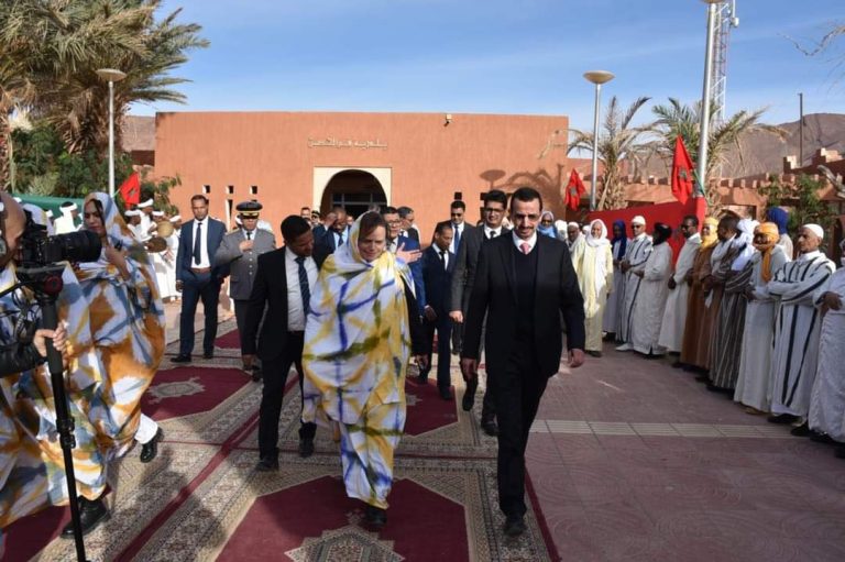 إقليم طاطا.. حيار تتفقد العديد من المشاريع الاجتماعية للقرب