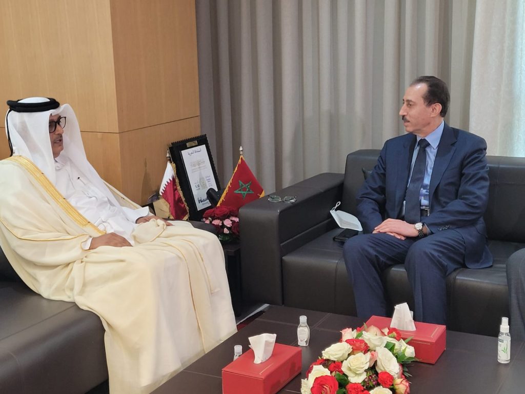 الداكي يتباحث مع وزير العدل القطري حول سبل تعزيز التعاون الثنائي في مجال القضاء