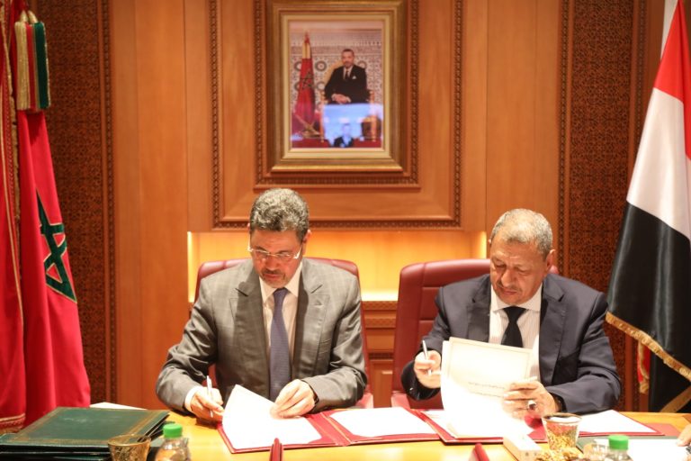 المجلس الأعلى للسلطة القضائية يوقع مذكرة تفاهم مع مجلس القضاء الأعلى بالجمهورية اليمنية