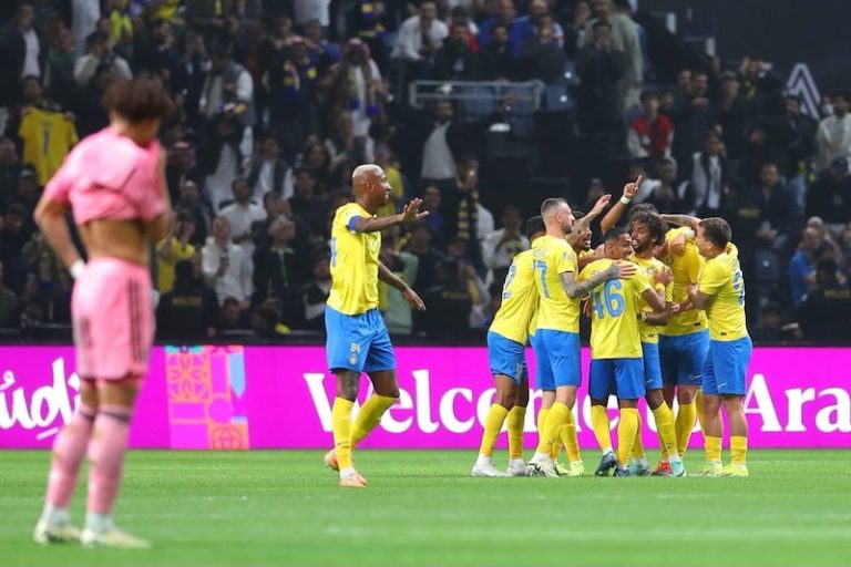 النصر السعودي يهزم إنتر ميامي بسداسية