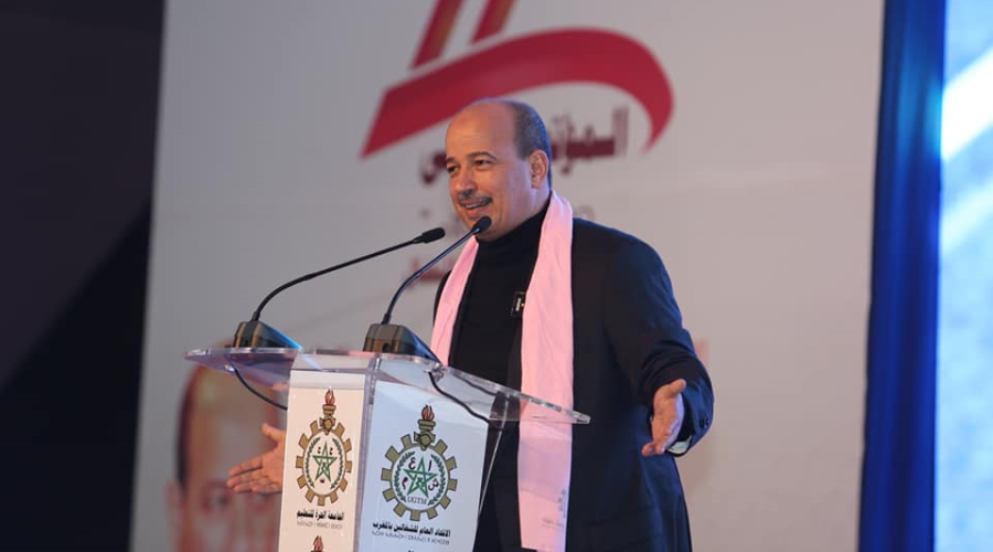 انتخاب النعم ميارة من جديد كاتبا عاما للاتحاد العام للشغالين بالمغرب