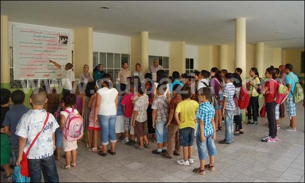 توقيف أستاذ فيدو الاستهزاء بتلميذة وإحالته على المجلس التأديبي ساحة إحدى المؤسسات التربوية في المغرب