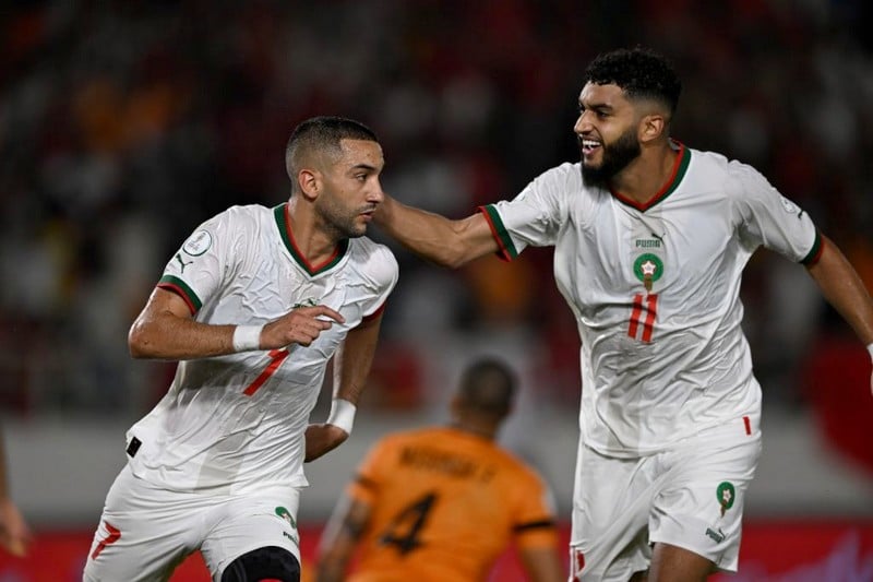 حكيم زياش يتأهب للتدريبات الجماعية