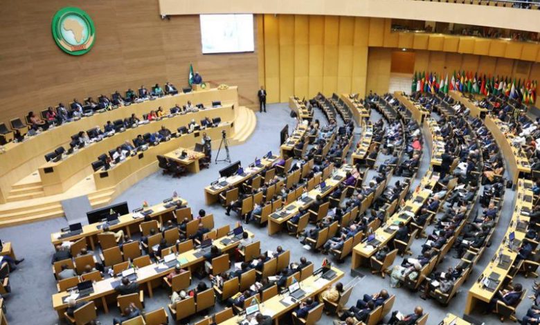 نافورة مغربية تزين مقر الاتحاد الإفريقي