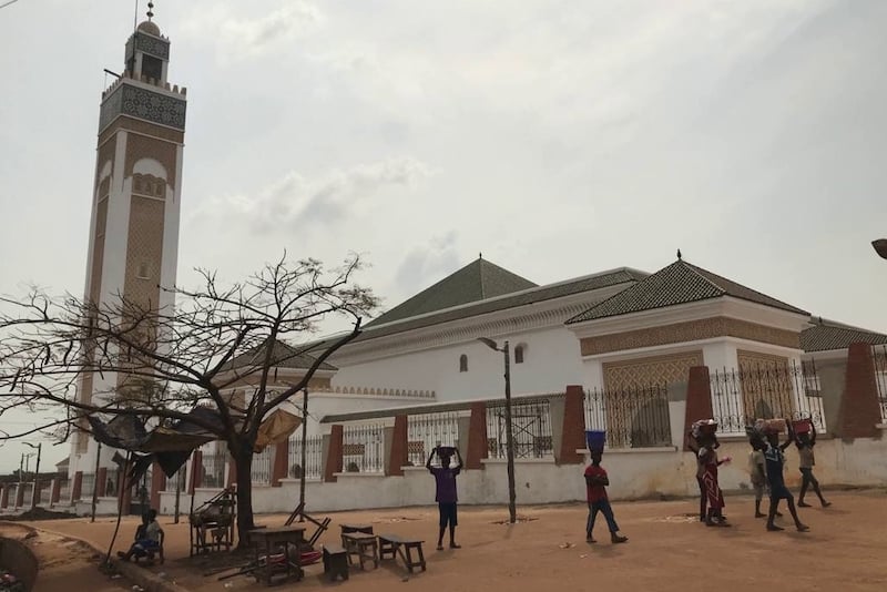 افتتاح مسجد محمد السادس وسط كوناكري افتتاح مسجد محمد السادس وسط كوناكري