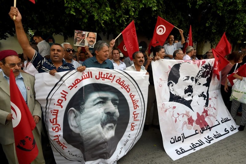 الإعدام لمتورطين في اغتيال شكري بلعيد