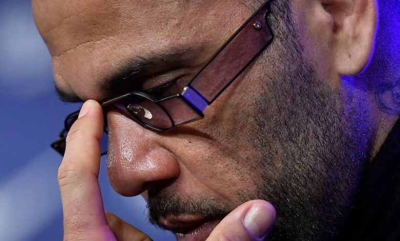 البرازيلي ألفيش يطلب السراح المؤقت البرازيلي ألفيش يطلب السراح المؤقت