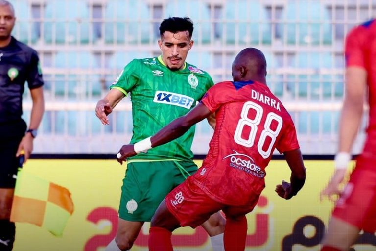الرجاء يفوز على أولمبيك آسفي بصعوبة