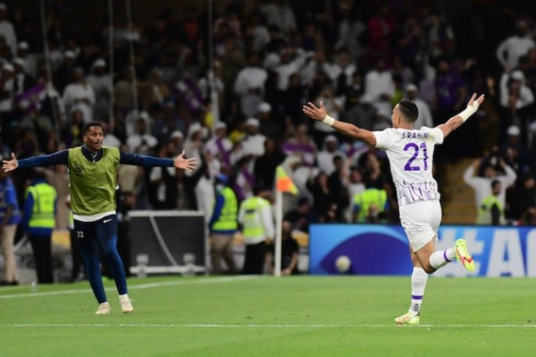 المغربي رحيمي يقود العين إلى هزم النصر