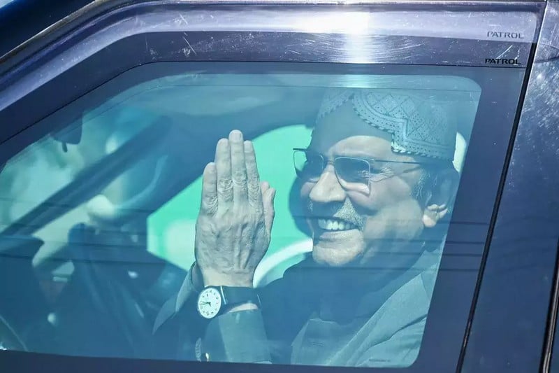 انتخاب زرداري رئيسا لباكستان للمرة الثانية‎