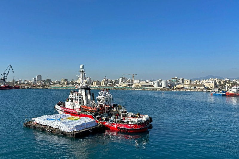 "حماس": المساعدات الإنسانية بحرا لا تكفي "حماس": المساعدات الإنسانية بحرا لا تكفي