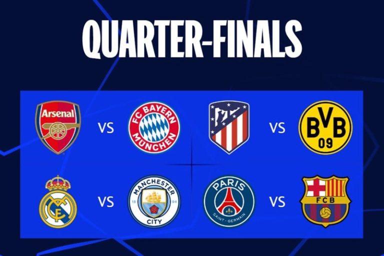 مواجهات نارية في ربع نهائي أبطال أوروبا