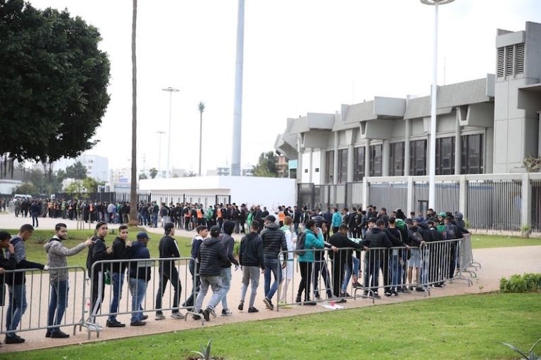 ‎تخفيض عقوبة المنع ضد جمهور الرجاء