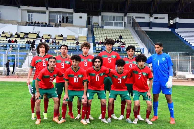 المنتخب المغربي للفتيان يتعادل مع الجزائر المنتخب المغربي للفتيان يتعادل مع الجزائر