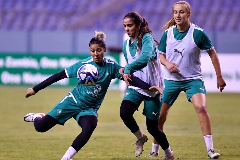 أجواء إيجابية تسم استعدادات "اللبؤات" أجواء إيجابية تسم استعدادات "اللبؤات"