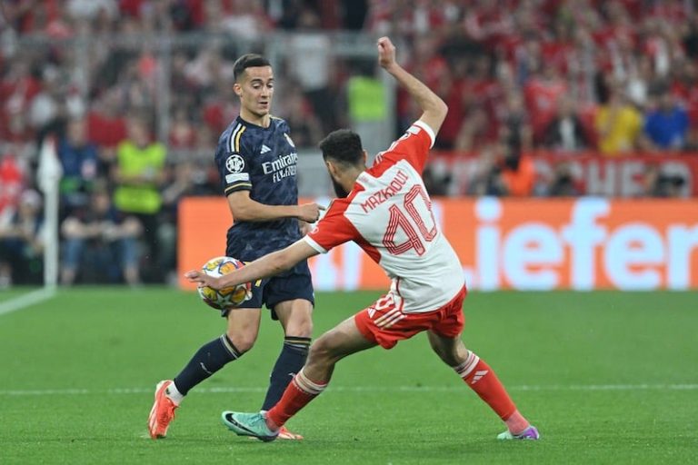 التعادل ينصف مباراة البايرن وريال مدريد‎