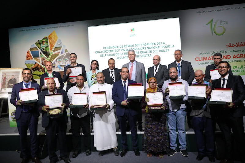 جوائز تشجع تعاونيات وشركات على الجودة في زيت الزيتون البكر الممتازة