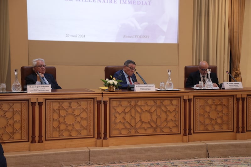 أحمد يوسف يحكي بأكاديمية المملكة "الحياة المغربية" للصحافي جان لاكوتور