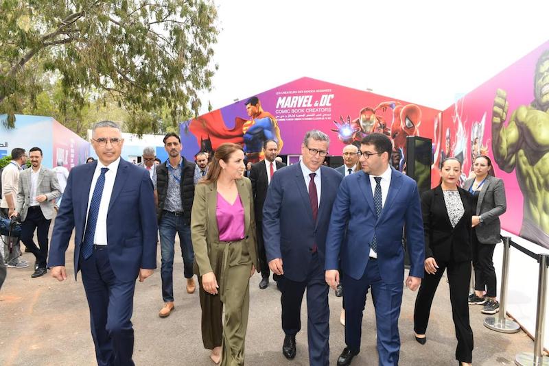 أخنوش يعطي انطلاقة معرض الكتاب أخنوش يعطي انطلاقة معرض الكتاب