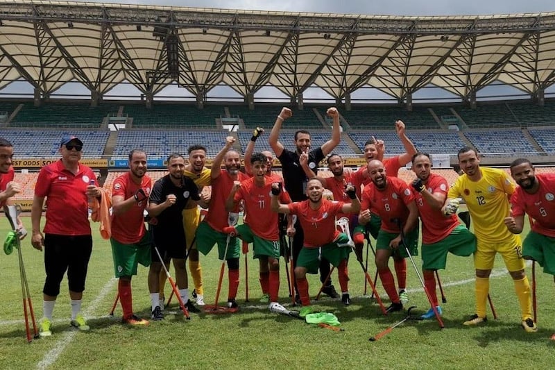منتخب مبتوري الأطراف يهزم مصر