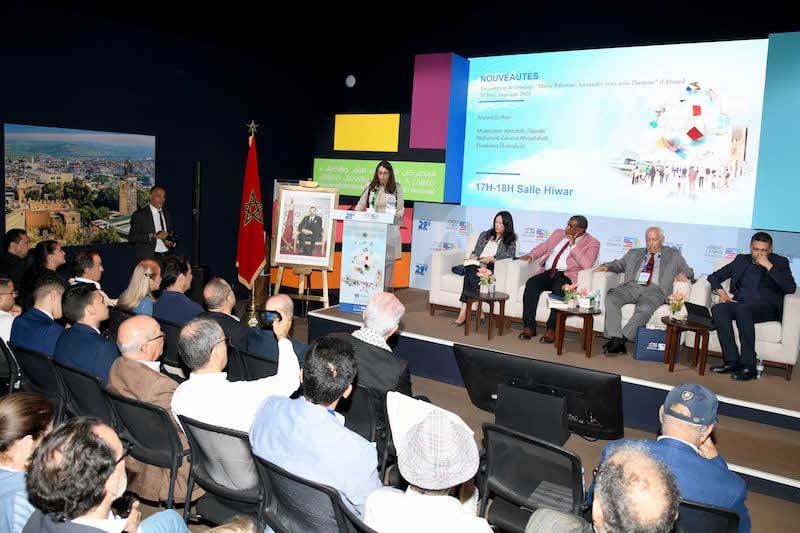 المغربي مهندس مطار غزة  يبرز "لقاءات مع التاريخ" في دعم القضية الفلسطينية