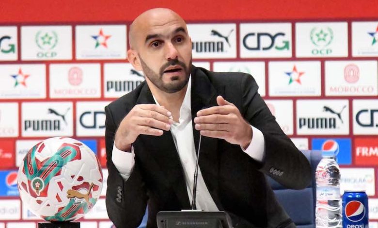 بتواجد سايس وتيرغالين .. الركراكي يكشف لائحة "أسود الأطلس" الجديدة بتواجد سايس وتيرغالين .. الركراكي يكشف لائحة "أسود الأطلس" الجديدة