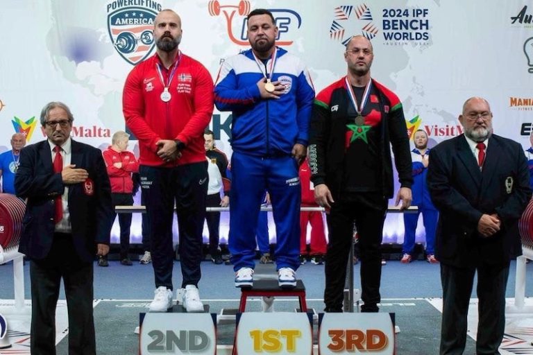 بليل يلمع في بطولة العالم للقوة البدنية