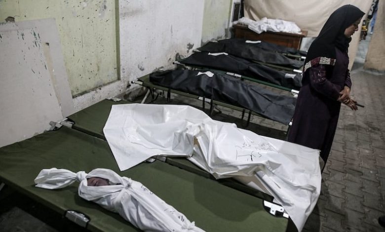 حصيلة القتلى تلامس 35 ألفا في غزة حصيلة القتلى تلامس 35 ألفا في غزة
