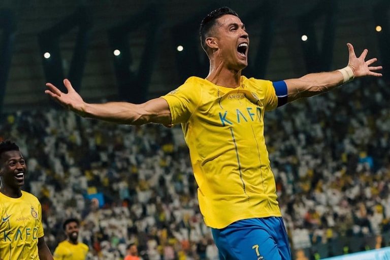 رونالدو يحطم رقم حمد الله بالسعودية