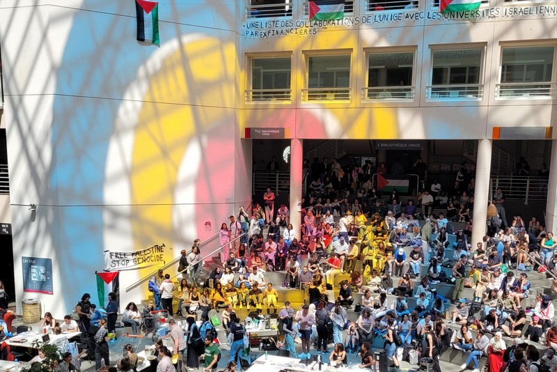 سويسرا تفرق طلبة مؤيدين لفلسطين