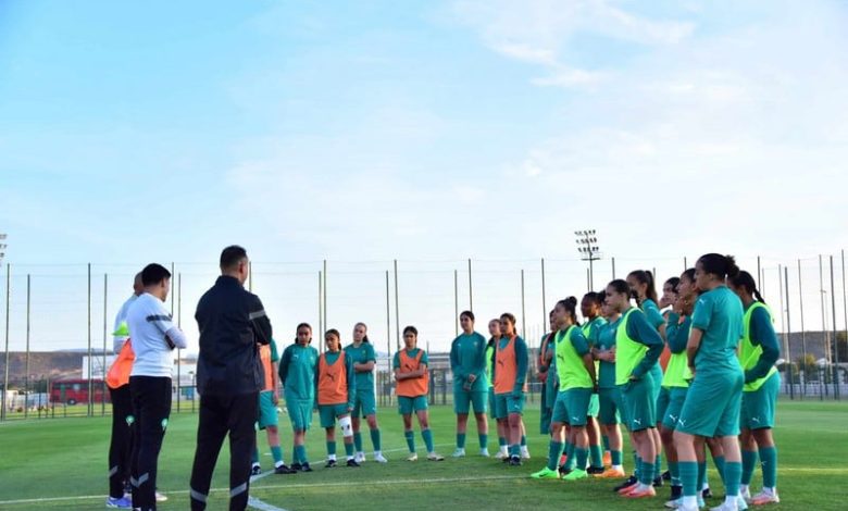 المنتخب المغربي للفتيات يقصد الجزائر فتيات المغرب يحضرن للقاء الجزائر