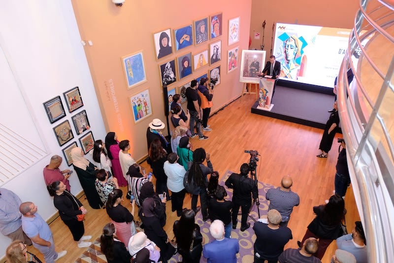 "التجاري وفا بنك" تطلق معرضا للفنون