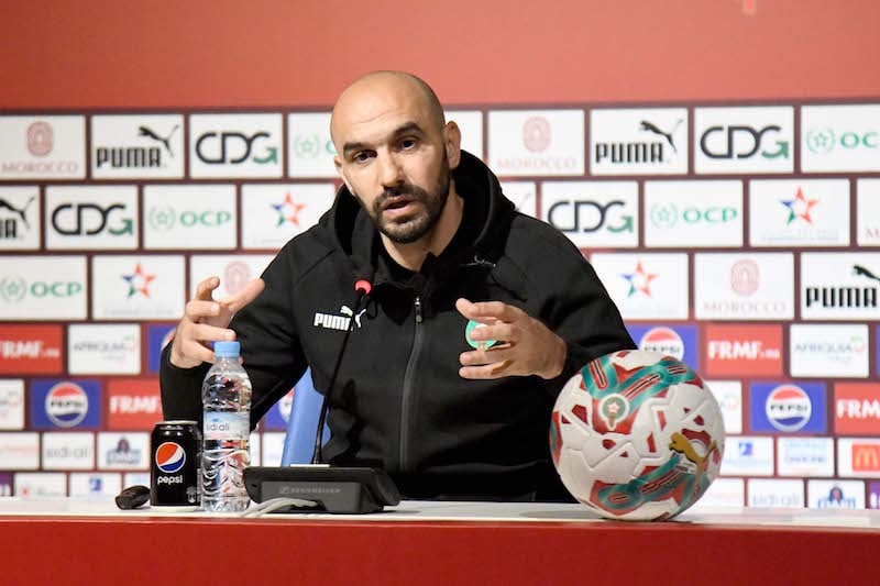 الركراكي: اللعب في إفريقيا ليس سهلا