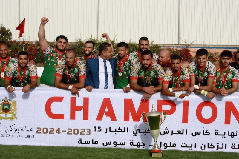 المولودية تحرز كأس العرش للريكبي المولودية تحرز كأس العرش للريكبي