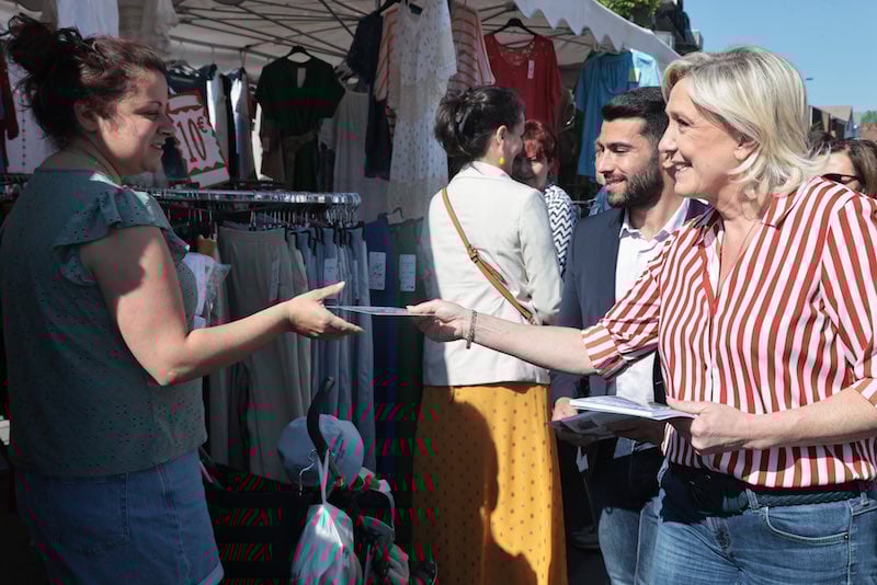 اليمين المتطرف يتصدر الاستطلاعات قبل أسبوع من الاقتراع التشريعي الفرنسي