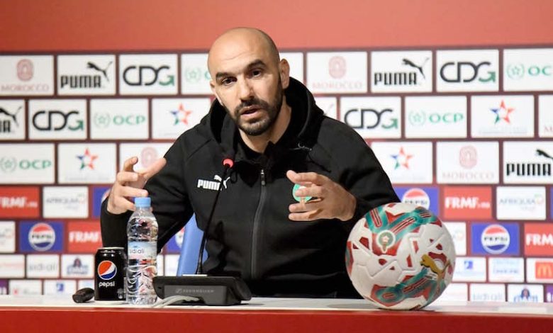 الركراكي: اللعب في إفريقيا ليس سهلا الركراكي: اللعب في إفريقيا ليس سهلا